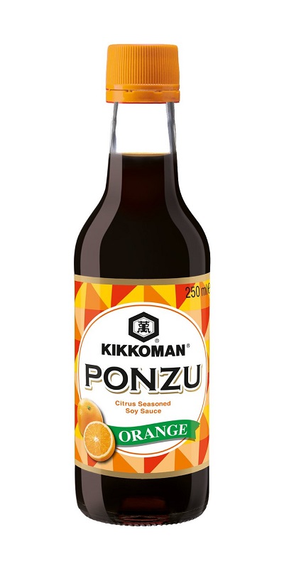 Salsa di soia Ponzu con arancia e aceto - Kikkoman 250ml.